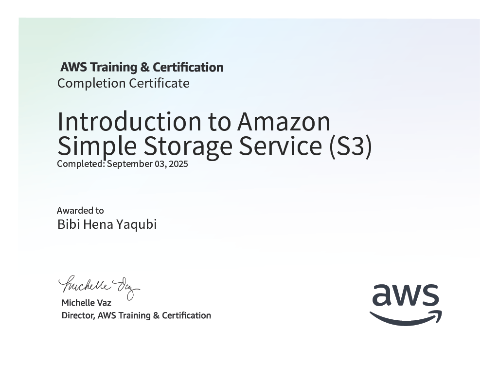 Introduction to Amazon S3